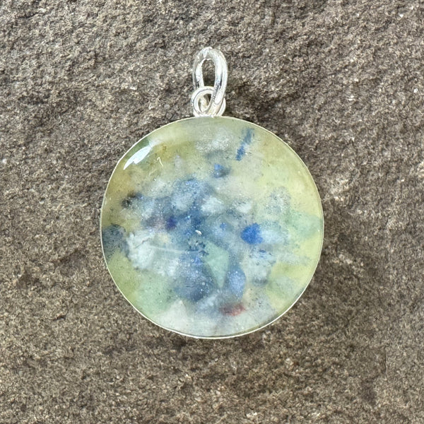 Sastun®- Moldavite Collection- Peace- Sterling Silver Pendant