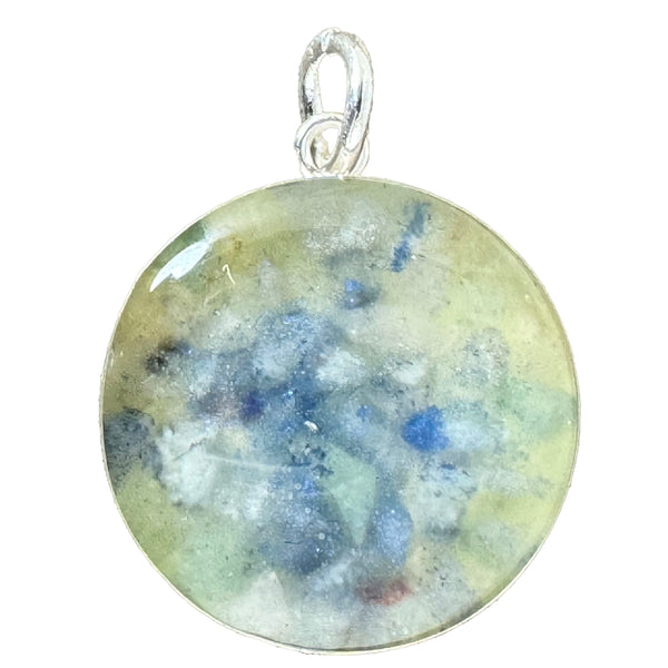 Sastun®- Moldavite Collection- Peace- Sterling Silver Pendant