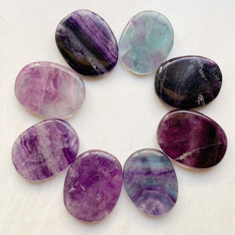 Fluorite Palm Stone