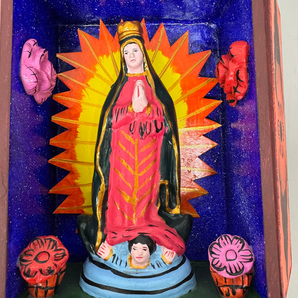 Retablo-Virgin of Guadalupe