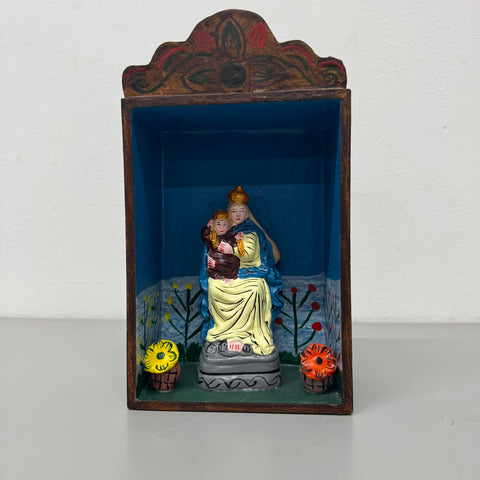 Retablo-Our Lady of Fatima