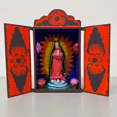 Retablo-Virgin of Guadalupe