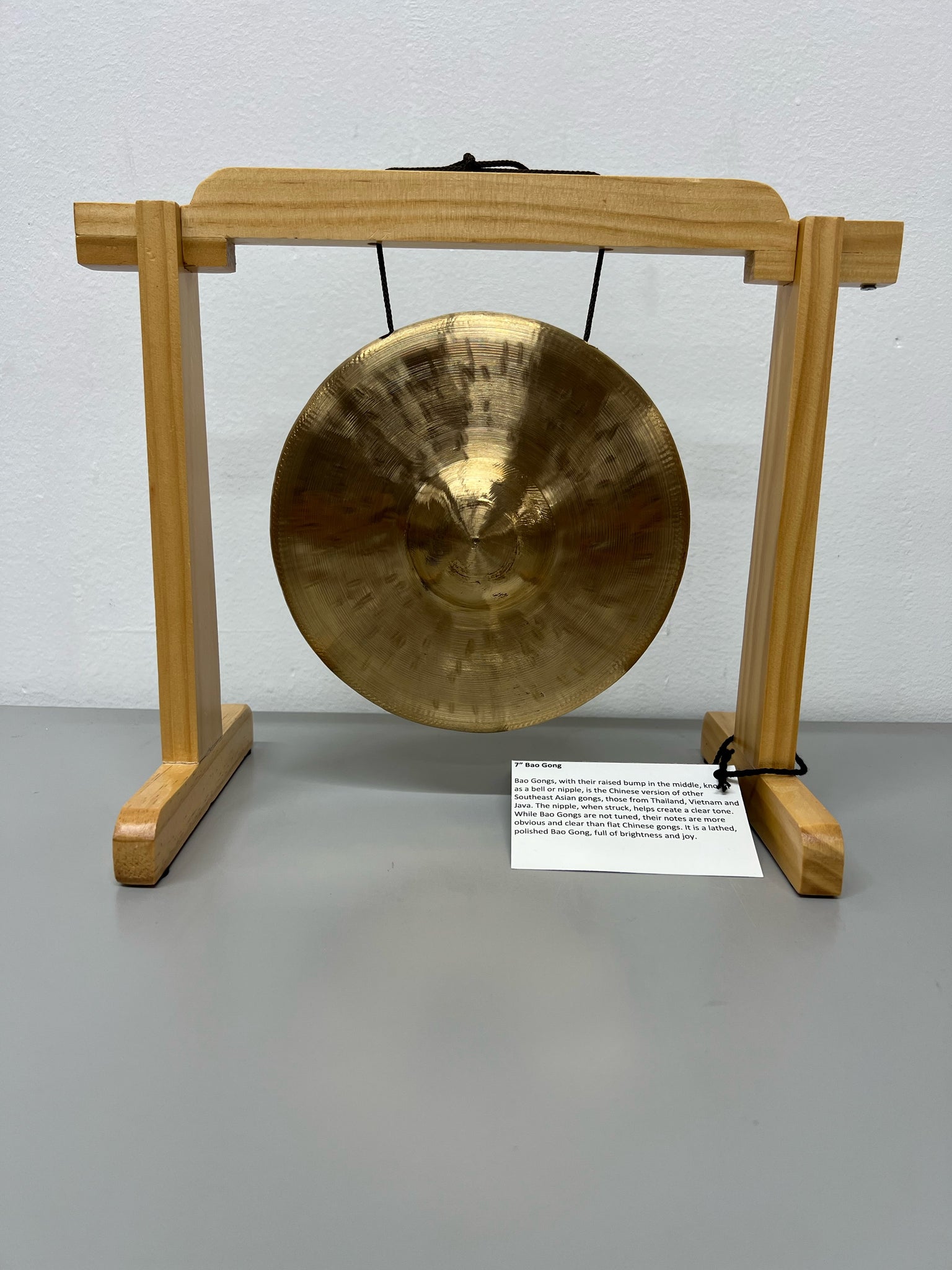 SET- 7" Bao Gong with Stand