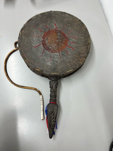 Shaman Drum - Handmade in Nepal - with Bag