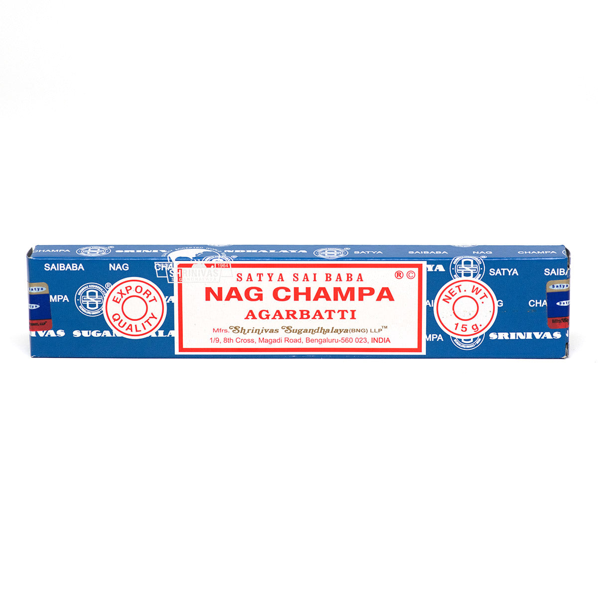 Nag Champa Stick Incense - 15gm