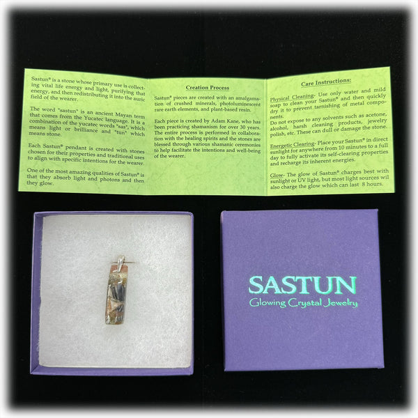 Sastun®- Healing Vitality- Green Quartz in Sterling Silver