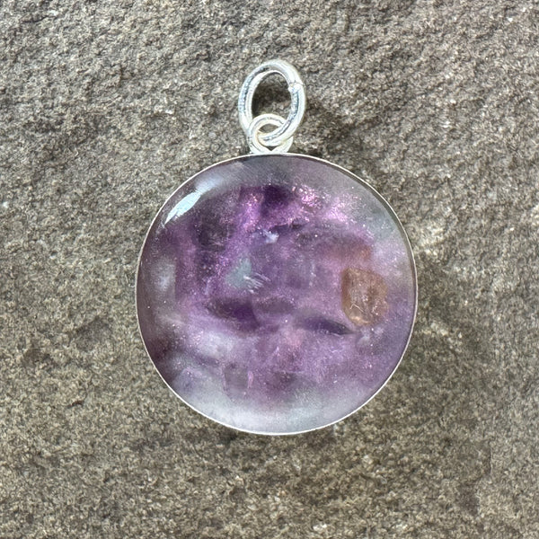 Sastun®- Moldavite Collection- Intuition- Sterling Silver Pendant