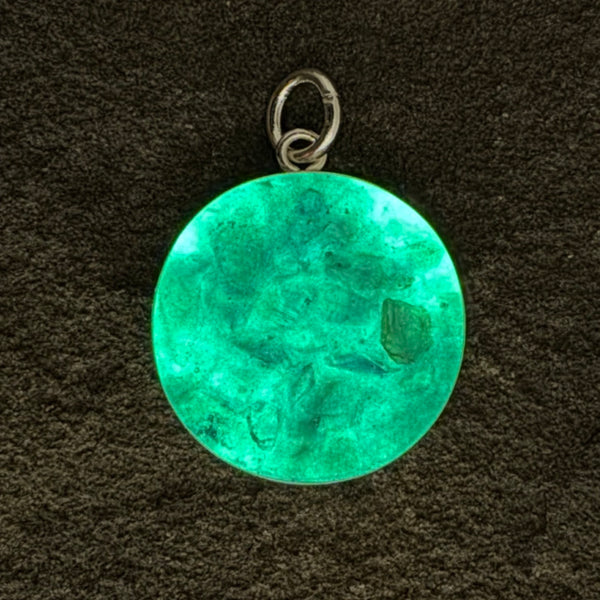 Sastun®- Moldavite Collection- Intuition- Sterling Silver Pendant