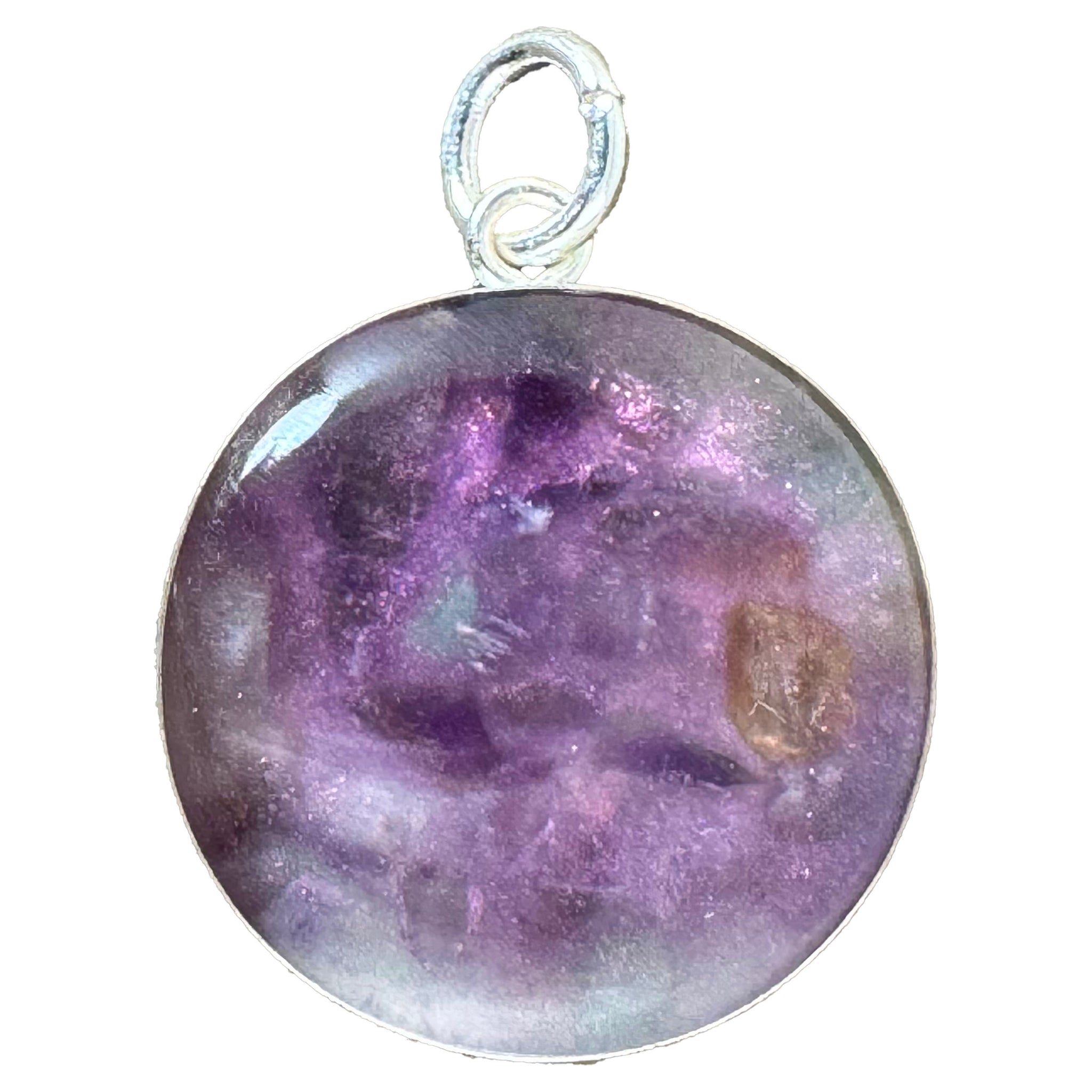 Sastun®- Moldavite Collection- Intuition- Sterling Silver Pendant