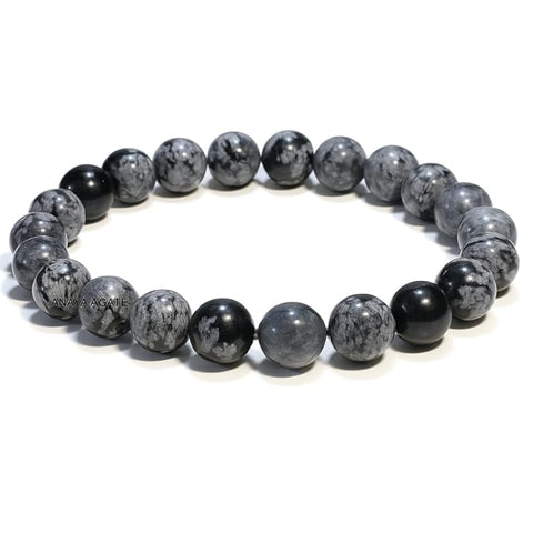 Gemstone Bracelet- Snowflake