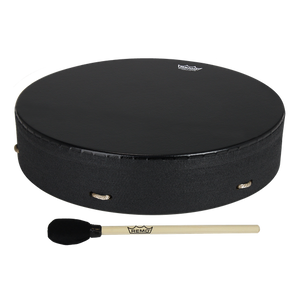 REMO 16" BUFFALO DRUM BLK EARTH