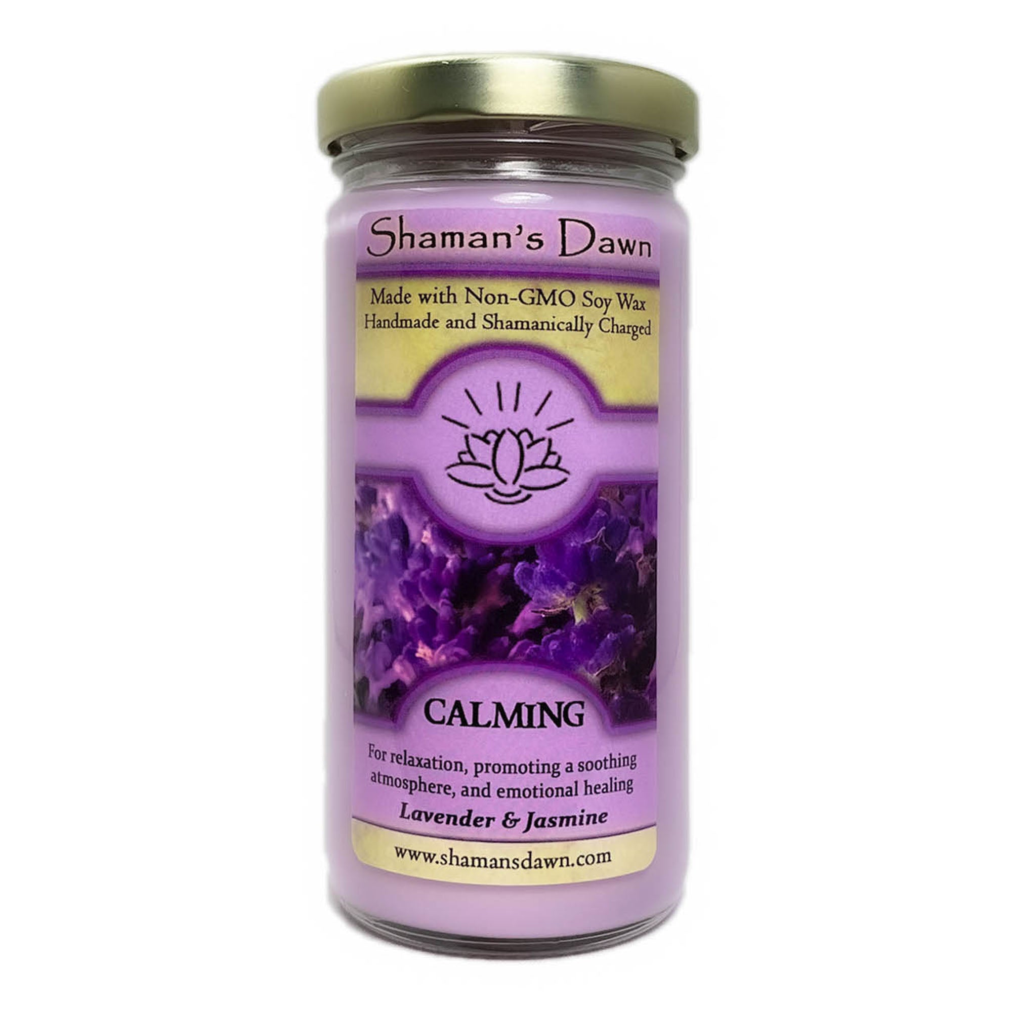 Calming Candle- non-GMO Soy Wax