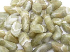 Prasiolate / Green Amethyst- Tumbled