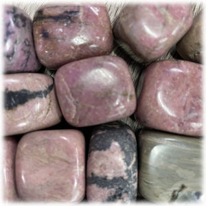 Rhodonite- Tumbled- Large