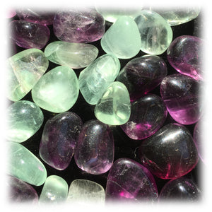 Fluorite- Tumbled