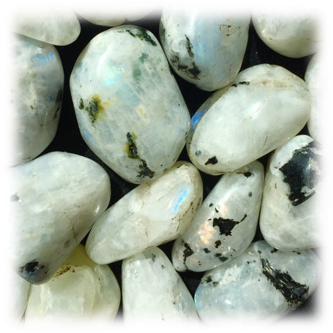 Moonstone - Rainbow- Tumbled