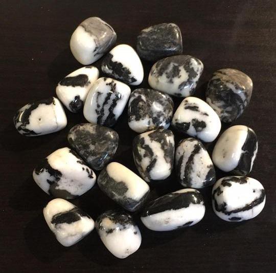 Zebra Jasper- Tumbled